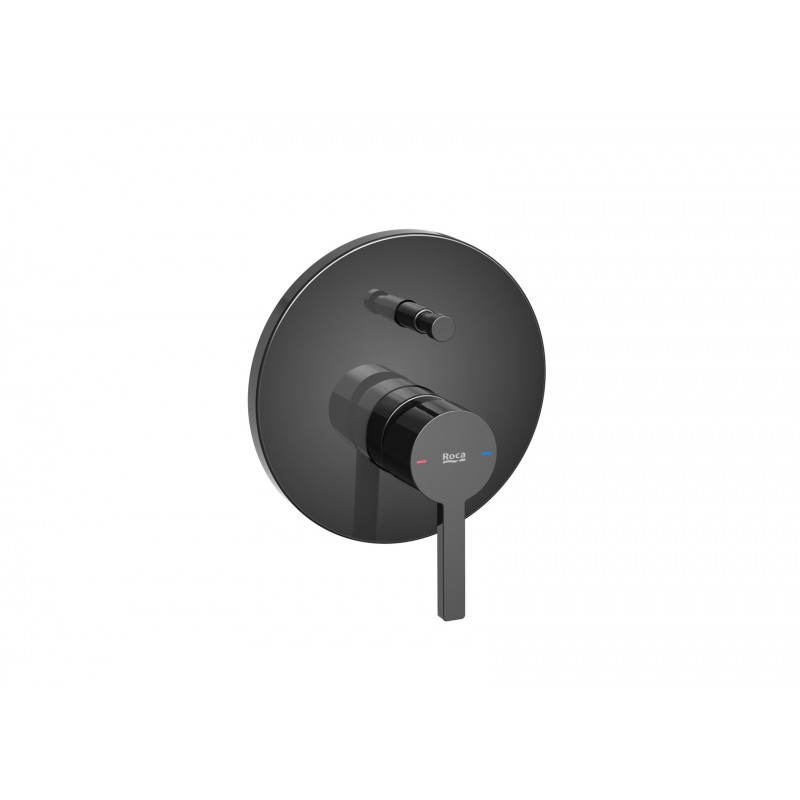 Вграден смесител за вана и душ Roca A5A0B96CN0, Titanium black - цена: 556.80лв.